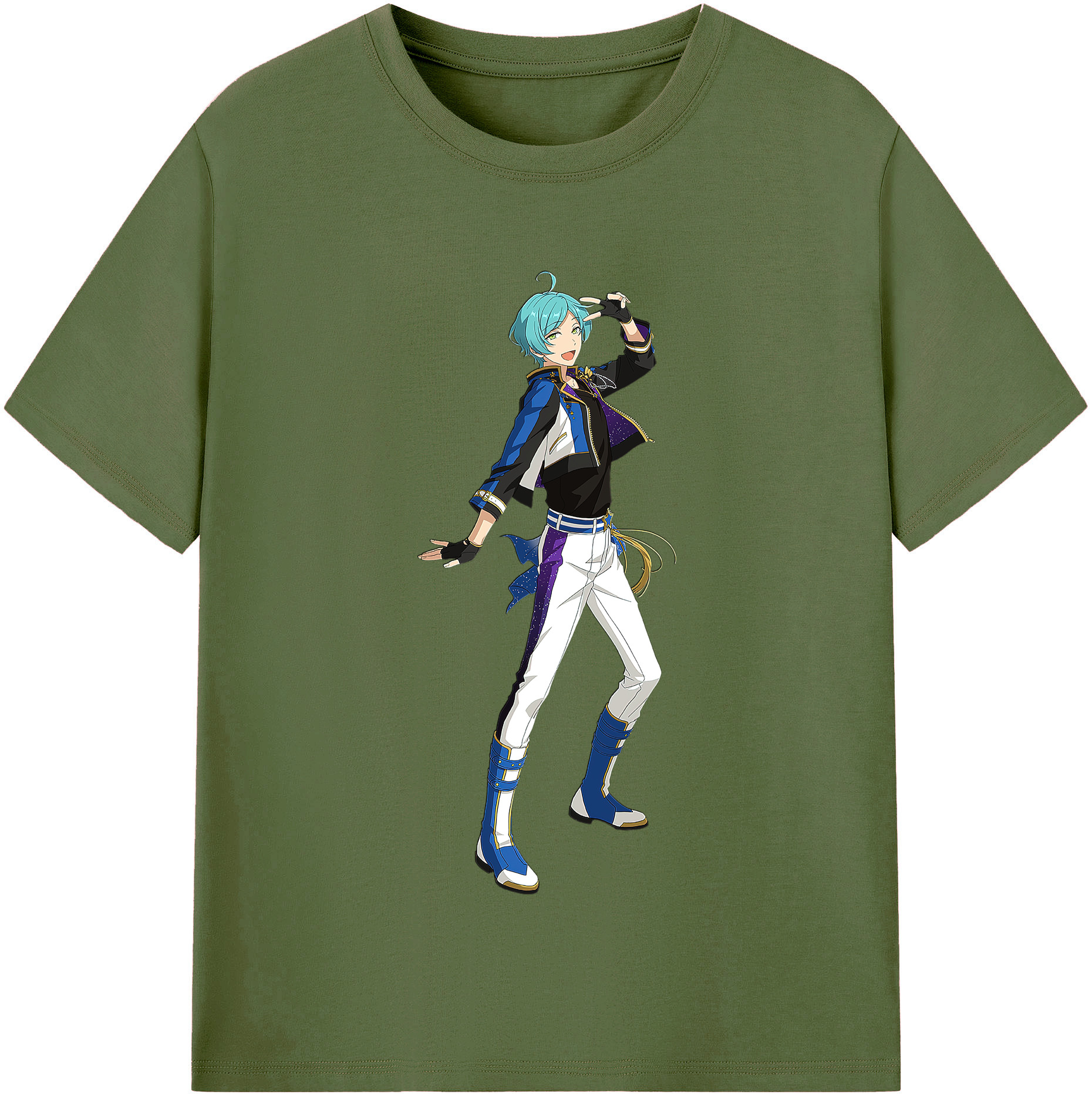 （画像用） あんさんぶるスターズ! Ensemble Stars 綿100％半袖Tシャツ（フロントプリント）